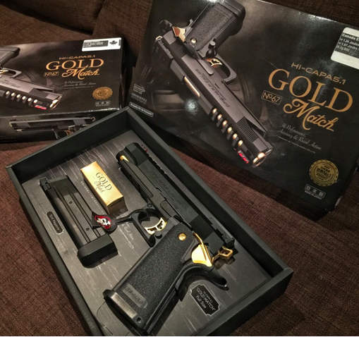 Tokyo Marui Hi-Capa 5.1 Gold Match GBB Tokyo Marui Hi-Capa 5.1 Gold Match GBB